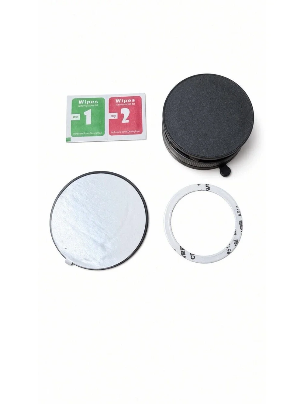 360° Adjustable Magnetic Vacuum Suction Cup Car Phone Holder Mount for MagSafe